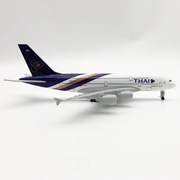 Thai Airways A380 Aeroplane Diecast Model 20 CM