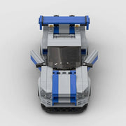 Nissan Skyline R34 Building Blocks Car