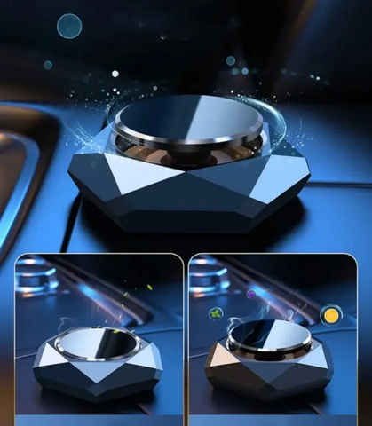 Smart Diffuser Diamond Cut Metal Alloy Perfume Aromatherapy