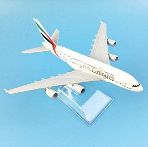 Emirates A380 Aeroplane Diecast Model 16 CM