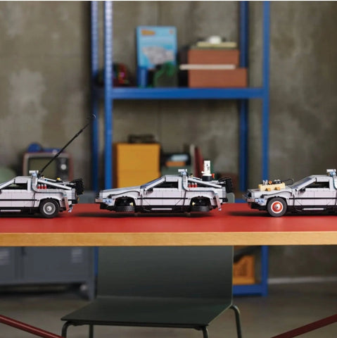 Back To The Future Time Machine 1872Pcs Building Blocks Car