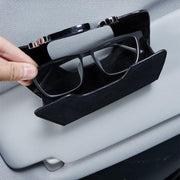 Sun Visor Glasses Holder with Logo