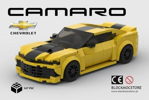 Chevrolet Camaro Building Blocks Car