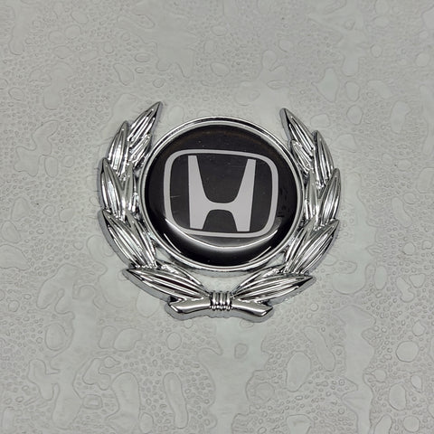 3D Owners Club v4.0 Car Metal Emblem Badge Sticker Decal (Silver) 6 x 5.5 cm