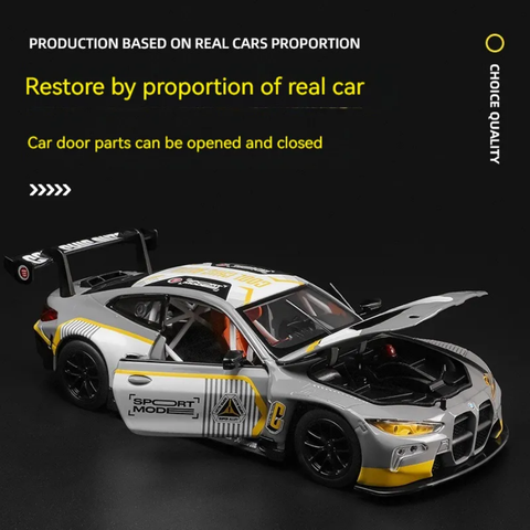 BMW M4 GT3 Licensed CCA 1:24 Diecast Scale Model