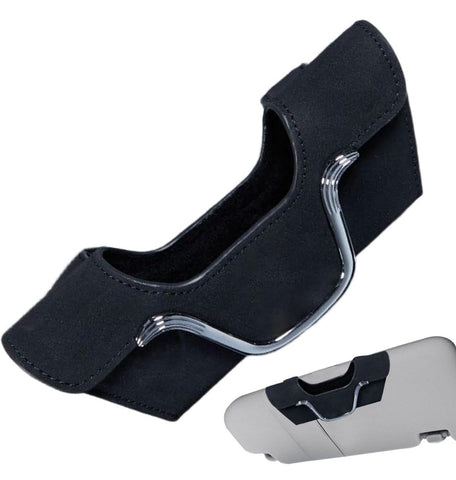 Sun Visor Glasses Holder with Logo