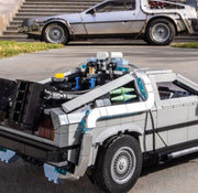 Back To The Future Time Machine 1872Pcs Building Blocks Car