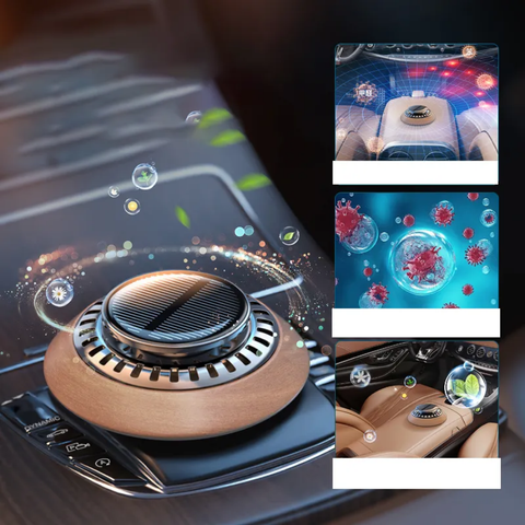 Solar Smart Wooden Perfume Aromatherapy