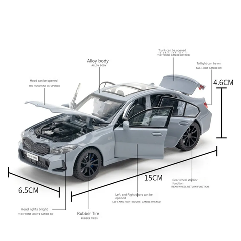 BMW 320i Metal Diecast Car