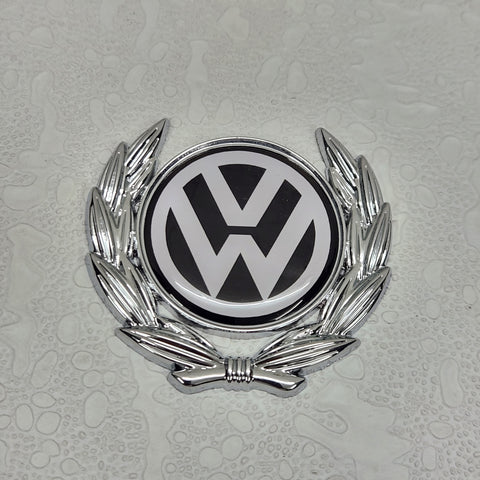 3D Owners Club v4.0 Car Metal Emblem Badge Sticker Decal (Silver) 6 x 5.5 cm