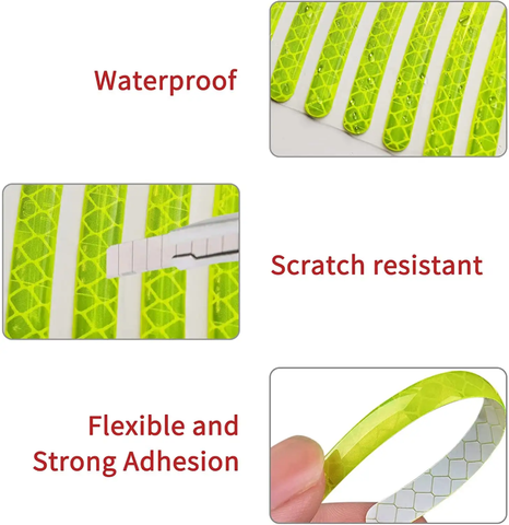 Tyre Rim Reflective Sticker