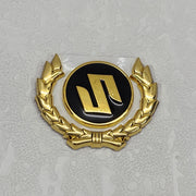 3D Owners Club v5.0 Car Metal Emblem Badge Sticker Decal (Gold)