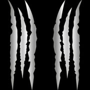 Monster Reflective Sticker Set of 2 Pcs