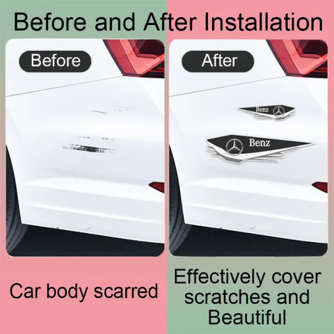 Bumper Car Sticker 4 Pcs Set