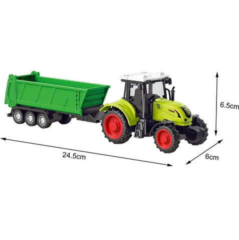 Tractor Trolley Green Model
