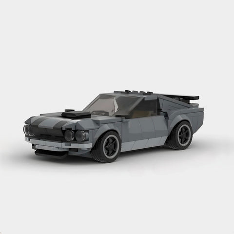 1969 Ford Mustang Boss 302 Building Blocks Car
