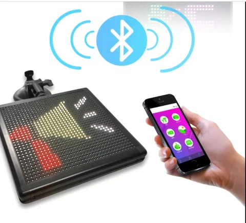 Car Portable Screen App Control LED Panel