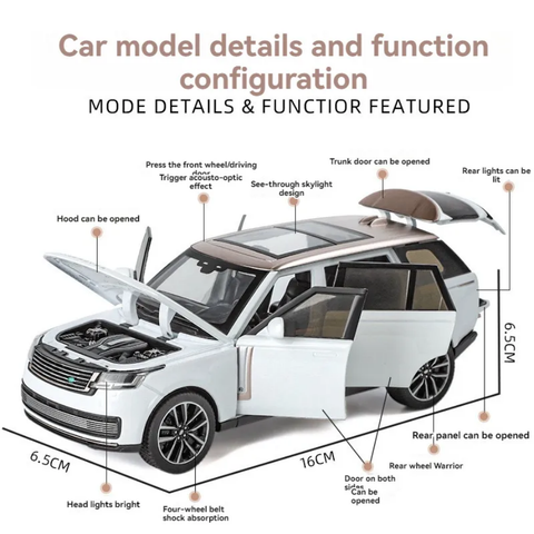 Range Rover SV Metal Diecast Car