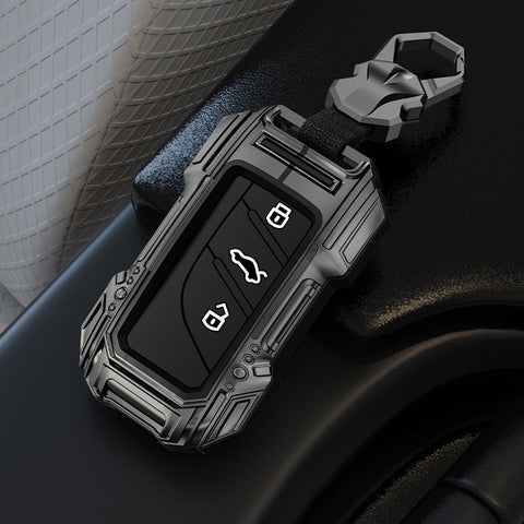MG Astor / ZS EV Premium Batman Metal Alloy Keycase with Holder & Rope Chain