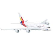 Asiana A380 Aeroplane Diecast Model 16 CM