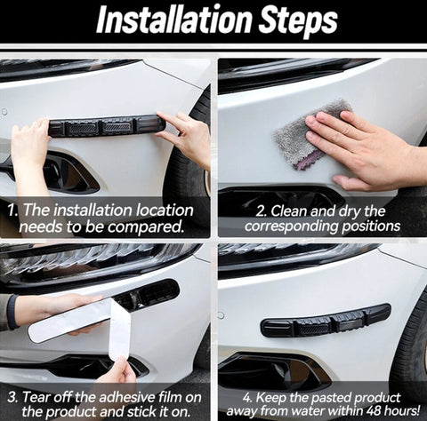 Newly Launched Car Bumper Protectors Premium Quality Set of 2 Pcs