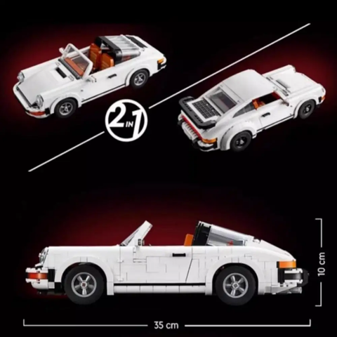 Porsche 911 1458Pcs, Building Blocks Car