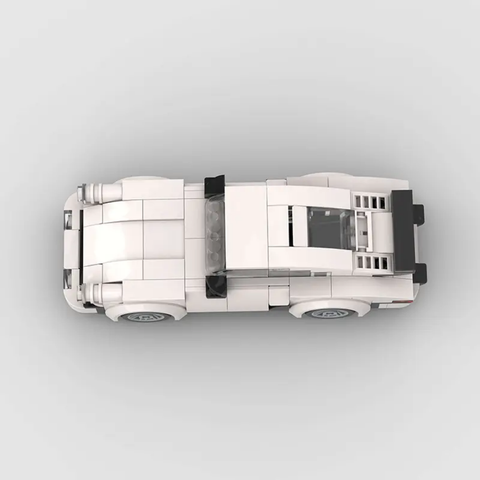 Porsche 911 Classic Building Blocks Car