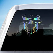 Skull Upgraded Reflective Sticker