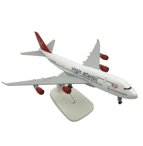 Virgin Atlantic B747 Aeroplane Diecast Model 20 CM