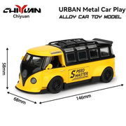 Volkswagen Vintage T1 Metal Diecast Car