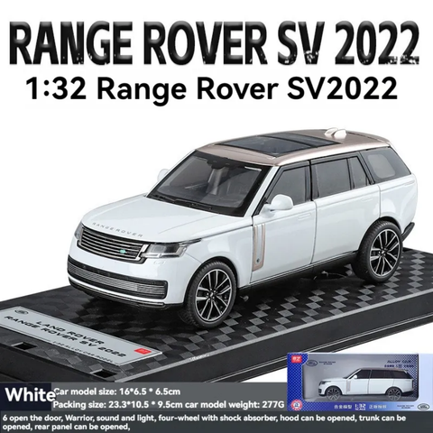 Range Rover SV Metal Diecast Car