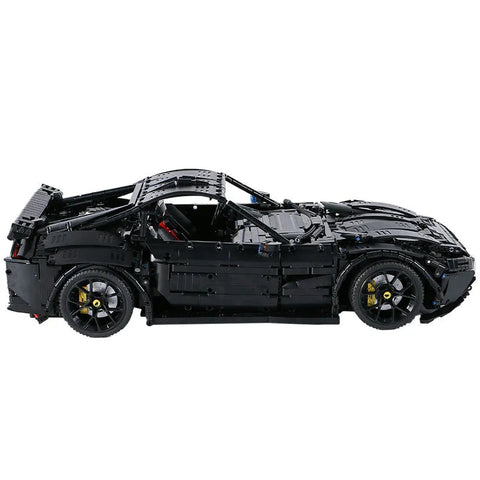 Ferrari F12 Black Technique Version 3097Pcs, 1:8 Scale Building Blocks Car