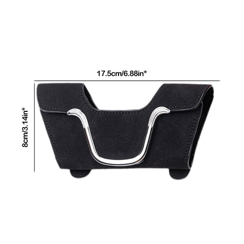 Sun Visor Glasses Holder with Logo