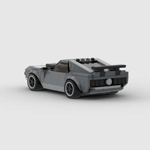 1969 Ford Mustang Boss 302 Building Blocks Car