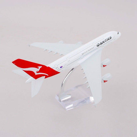 Qantas A380 Aeroplane Diecast Model 16 CM