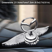 3D Bonnet Car Logo