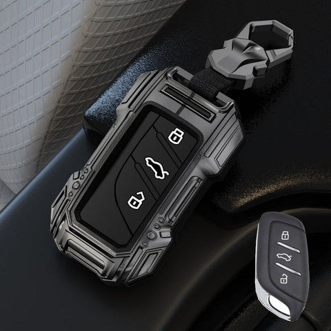 MG Astor / ZS EV Premium Batman Metal Alloy Keycase with Holder & Rope Chain