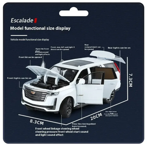 Cadillac Escalade Metal Diecast Car 1:24 (20x8 cm)