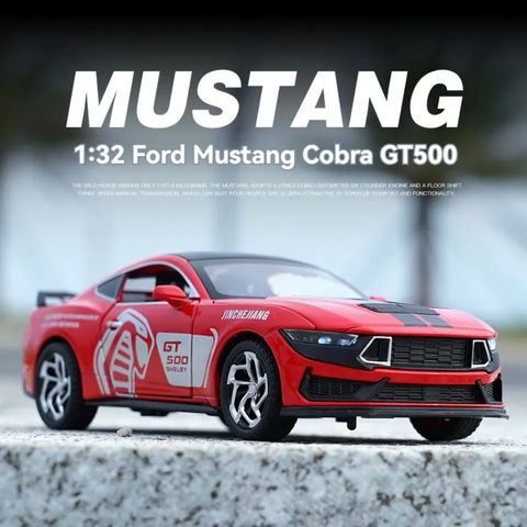 Ford Mustang GT500 Cobra Edition Metal Diecast Car