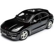 Porsche Macan Black Licensed Welly 1:24 Diecast Scale Model
