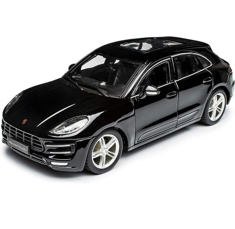Porsche Macan Black Licensed Welly 1:24 Diecast Scale Model