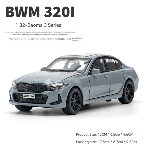BMW 320i Metal Diecast Car