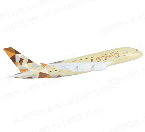 Etihad A380 Aeroplane Diecast Model 20 CM