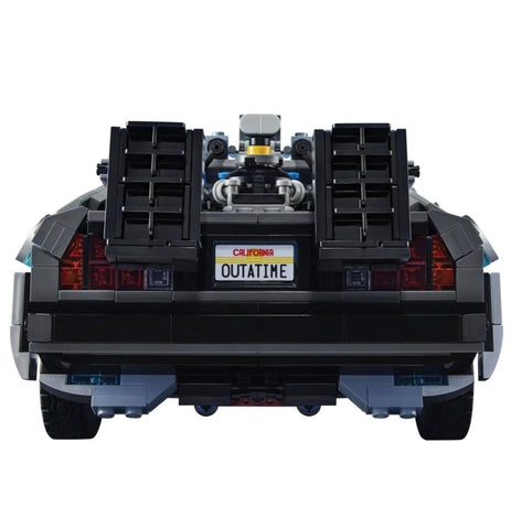 Back To The Future Time Machine 1872Pcs Building Blocks Car