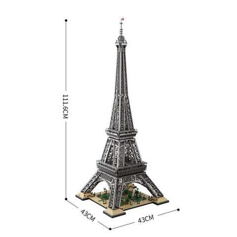 Eiffel Tower Paris - France 10001 Pcs, Building Blocks Set