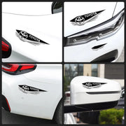 Bumper Car Sticker 4 Pcs Set
