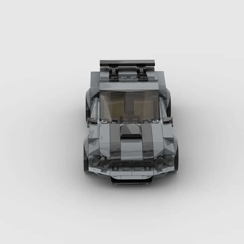 1969 Ford Mustang Boss 302 Building Blocks Car
