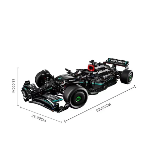 Mercedes AMG F1W14 Technique Version 1642 Pcs, 1:8 Scale Building Blocks Car