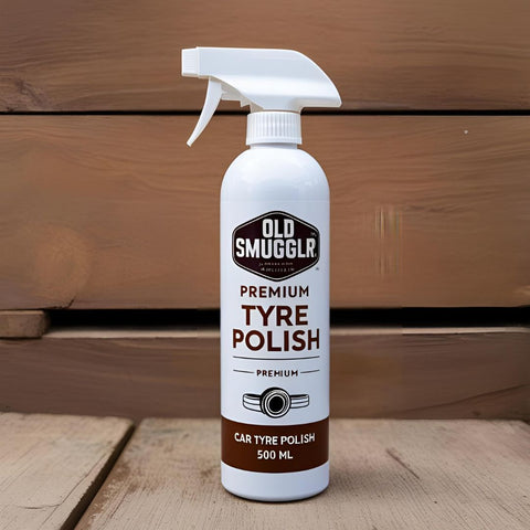 Old Smugglr Premium Car Detailing Pack Includes Car Cleaner & Polish (Body, Tyre, Dashboard, Trim) with Foam and Microfiber Clothes