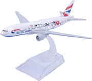 British Air B777 Aeroplane Diecast Model 16 CM